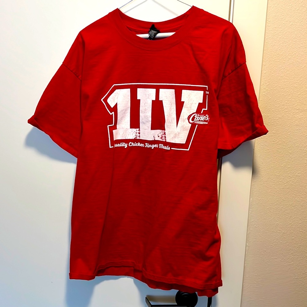 Raising Cane’s! Chicken Fingers 2020 Crew Shirt!